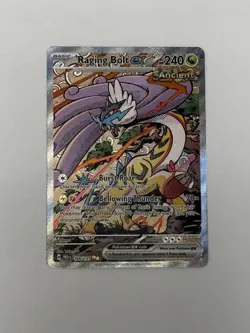 Pokemon TCG Raging Bolt ex 166/131 Prismatic Evolutions SAR Full Art - Image 3
