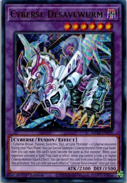 25th Anniversary Tin: Dueling Mirrors #MP24-EN195 Cyberse Desavewurm - Image 1