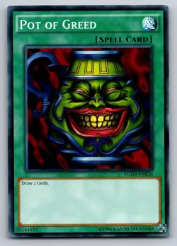 Pot of Greed YGLD-ENB26 King of Games: Yugi's Legendary Decks Yu-Gi-Oh NM - Image 1
