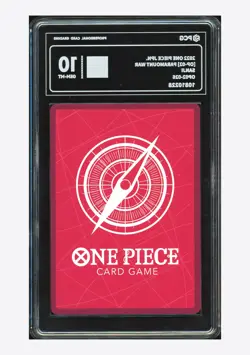 One Piece PCG 10 GEM-MT Sanji L Alt Art 2022 OP02-026 OP02 Japanese - Image 2