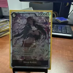 Bandai Nico Robin OP12-087 Legacy of the Master SR Foil Character 6 Cost 7000 EN - Image 1