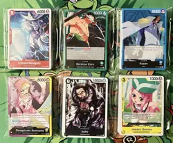 One Piece TCG: OP-12 C/UC Sorted Bulk Lot (195+ Total) *Duplicates* - Image 1