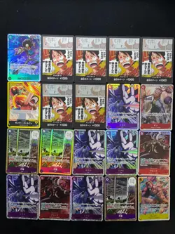 2025 One Piece TCG Japanese OP15-032 SR Brook Monkey D Luffy Holo Lot*20 FN45 - Image 1