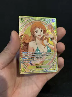 Nami (053) (SP) EB03-053 Extra Booster: One Piece Heroines Edition Foil NM - Image 2