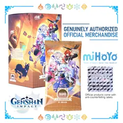 Genius Invokation TCG Vol. 1 Booster Box - Official Genshin Impact Cards - Image 2