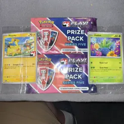Pikachu 101 & Oddish 102 - SV: Promo Cards plus two Series 5 Prize Packs - Image 1