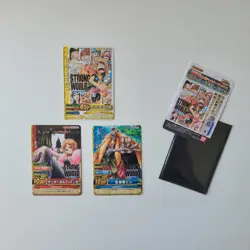 M661 Luffy Nami Japanese One Piece Movie Strong World Promo Cards - Image 1