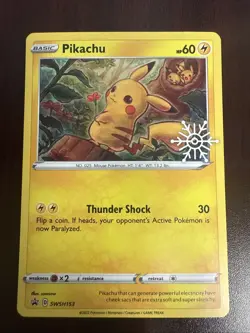 Pikachu - (Holiday Calendar) SWSH153 SWSH: Sword & Shield Promo Cards Holo - Image 1