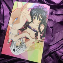 Koneko Tojo HIGH SCHOOL DXD Dress Up Anime Waifu Matte Foil Girl Card Two - Image 3