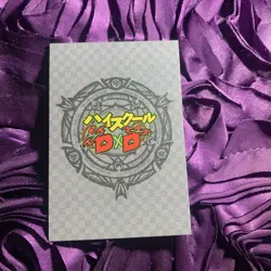 Koneko Tojo HIGH SCHOOL DXD Dress Up Anime Waifu Matte Foil Girl Card Two - Image 4