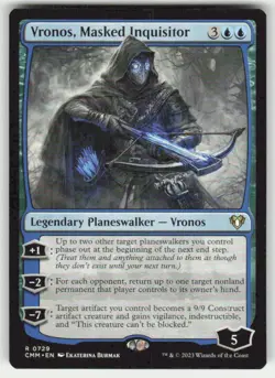 Commander Masters Vronos, Masked Inquisitor Masters/Rare - Image 1
