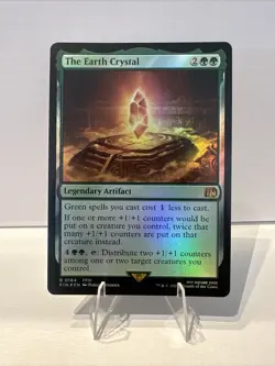MTG The Earth Crystal - Foil ~ English Final Fantasy - Image 1