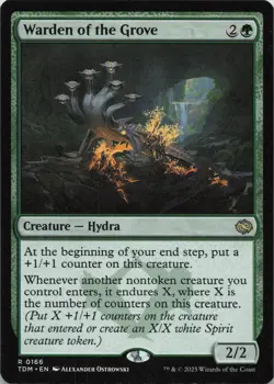 Warden of the Grove R Tarkir: Dragonstorm 166 - LP - Image 1