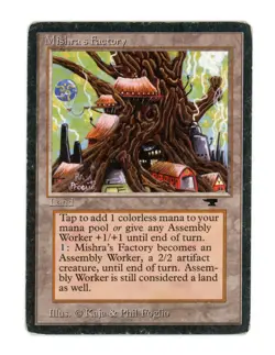 Mishra's Factory (Spring) - Magic The Gathering MTG - Antiquities - Image 1