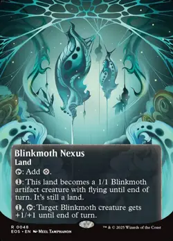 1x - Blinkmoth Nexus - (borderless #48) - Edge of Eternities: Stellar Sights - Image 1