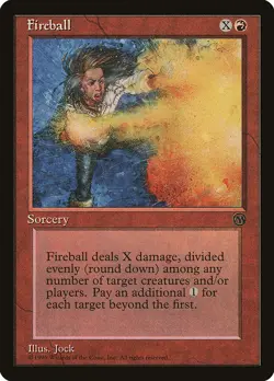 Fireball [Arena League 1996] Magic MTG - Image 1