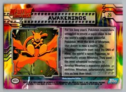 1999 TOPPS MOVIE POKEMON AWAKENINGS #2 - Image 2