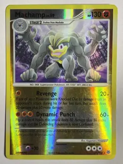 2007 Pokemon Machamp 31/130 - Diamond and Pearl - Reverse Holo - Image 1