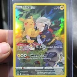 Pokemon TCG Pikachu TG05/TG30 Swsh11 Lost Origin TG Ultra Rare Holo 60 HP EN - Image 1