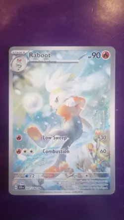Raboot 147/142 Pokemon TCG Stellar Crown Illustration Rare - Image 1
