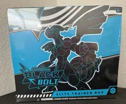Pokemon TCG Scarlet & Violet Black Bolt Elite Trainer Box (ETB). Factory Sealed. - Image 1
