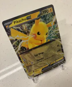Pokemon Pikachu Ex 028/131 Sv: Prismatic Evolutions Double Rare Holo 190 HP - Image 1