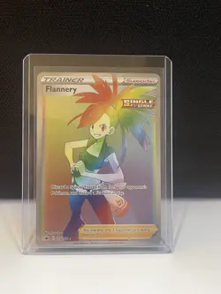 Pokemon Flannery 215/198 Chilling Reign Secret Rare Full Art Holo - Image 1