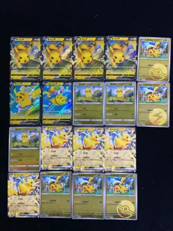 2026 Pokemon TCG S-Chinese Gem Pack Caption Pikachu Ball Holo Lot*18 YV34 - Image 2