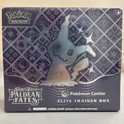 Pokemon TCG: Paldean Fates Pokemon Center exclusive ETB - Factory Sealed - Image 1