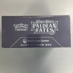 Pokemon TCG: Paldean Fates Pokemon Center exclusive ETB - Factory Sealed - Image 5