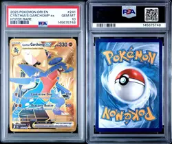 Pokemon TCG Cynthia's Garchomp ex PSA 10 Sv10 Destined Rivals Hyper Rare 241/182 - Image 3