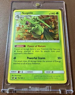 2019 Pokemon TCG - Sceptile - Rare Holo Promo - 10a/168 - Celestial Storm - Image 2