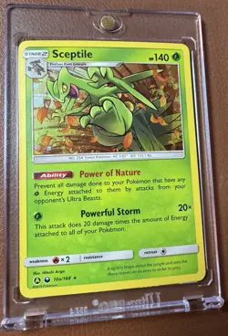 2019 Pokemon TCG - Sceptile - Rare Holo Promo - 10a/168 - Celestial Storm - Image 3