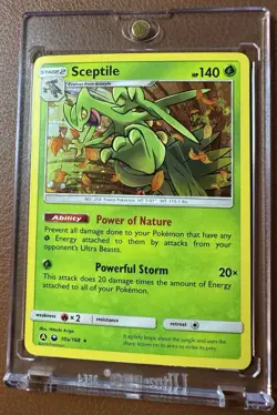 2019 Pokemon TCG - Sceptile - Rare Holo Promo - 10a/168 - Celestial Storm - Image 4