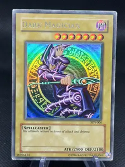 Dark Magician SDY-006 Ultra Rare Starter Deck: Yugi MP Unlimited 2002 - Image 1