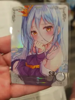 Shiro Goddess Story Anime Waifu SR Trading Card Holo Foil - Image 1
