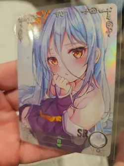 Shiro Goddess Story Anime Waifu SR Trading Card Holo Foil - Image 2