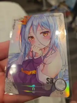 Shiro Goddess Story Anime Waifu SR Trading Card Holo Foil - Image 3