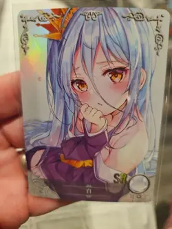 Shiro Goddess Story Anime Waifu SR Trading Card Holo Foil - Image 5