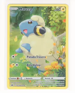 1x ~ESP~ SPANISH Mareep Crown Zenith GG34 SPANISH Pokemon Card (C1) - Image 1