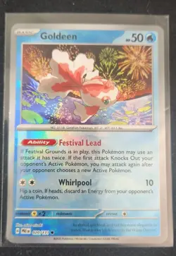 Goldeen MASTER BALL HOLO 020/131 Pokemon TCG Card PRE Near Mint NM - Image 1
