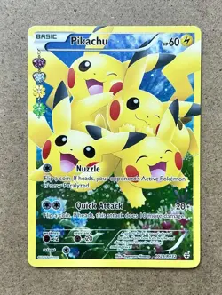 Pokemon TCG Pikachu Generations: Radiant Collection RC29/RC32 Full Art 2016 Card - Image 1
