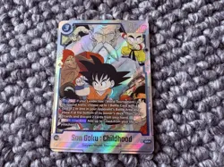 Dragon Ball Super Fusion World Card Lot SB01-018 Son Goku Childhood Alt Art TCG - Image 1