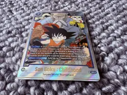 Dragon Ball Super Fusion World Card Lot SB01-018 Son Goku Childhood Alt Art TCG - Image 5