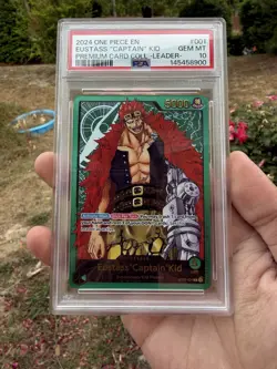 PSA 10 Eustass"Captain"Kid (Premium Card Collection) Leader EN One Piece CCG - Image 4