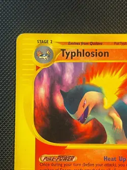 Typhlosion - 65/165 - Pokemon Expedition Non-Holo Rare Card LP - Image 2