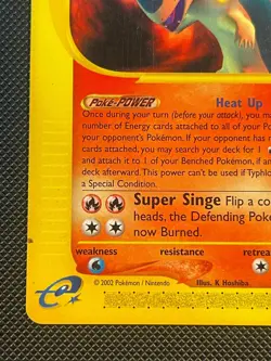 Typhlosion - 65/165 - Pokemon Expedition Non-Holo Rare Card LP - Image 3