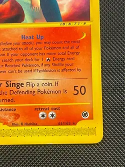 Typhlosion - 65/165 - Pokemon Expedition Non-Holo Rare Card LP - Image 4