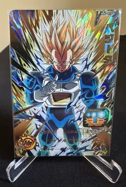 Bandai Vegeta MM3-016 HR Hero Holo Super Dragon Ball Heroes Japanese Card - Image 1