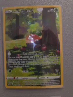 Hisuian Voltorb - GG01/GG70 - Pokemon Crown Zenith Galarian Gallery Holo Card NM - Image 1